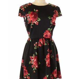 B.Darlin Short Floral Dress